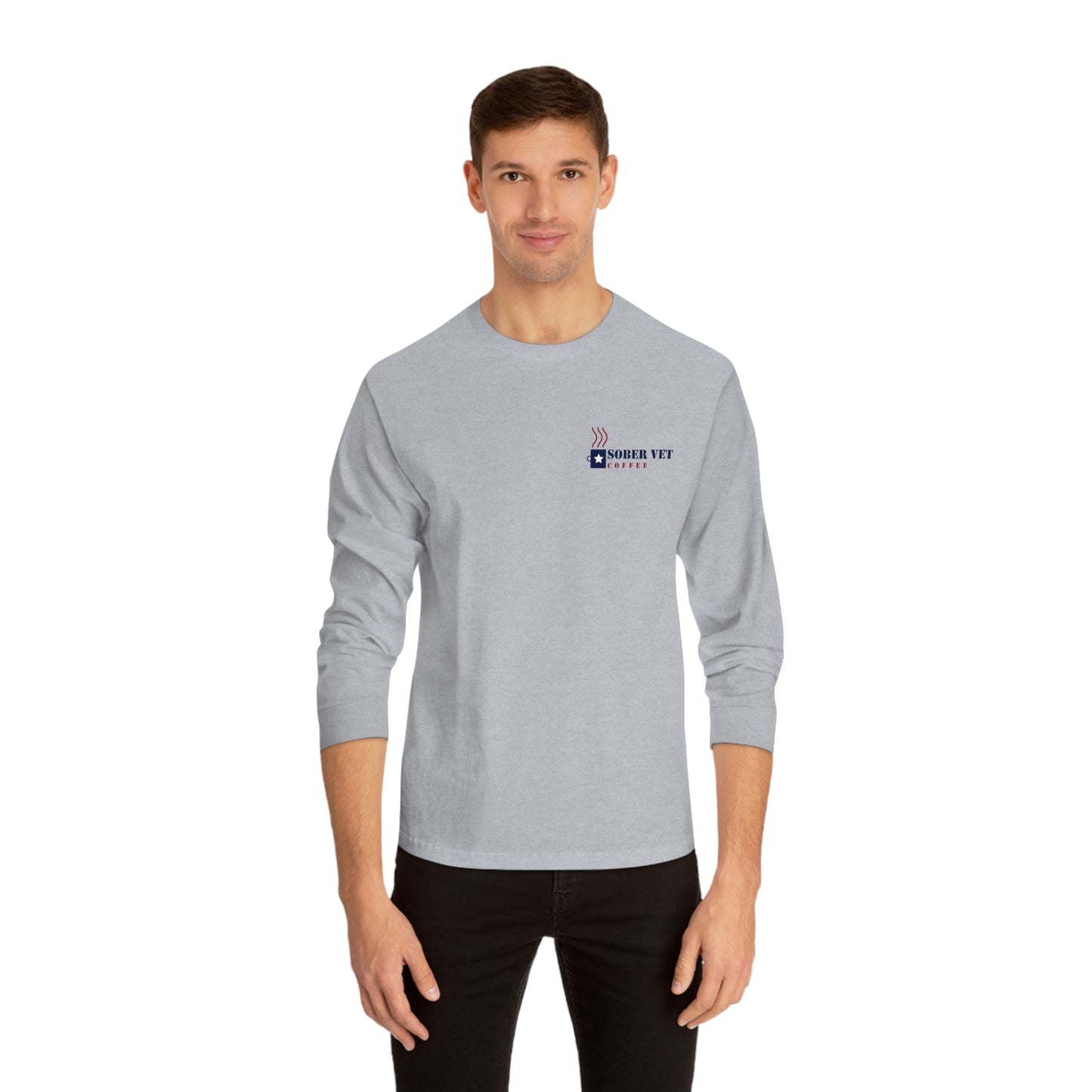 Sober Vet Coffee Long Sleeve T-Shirt