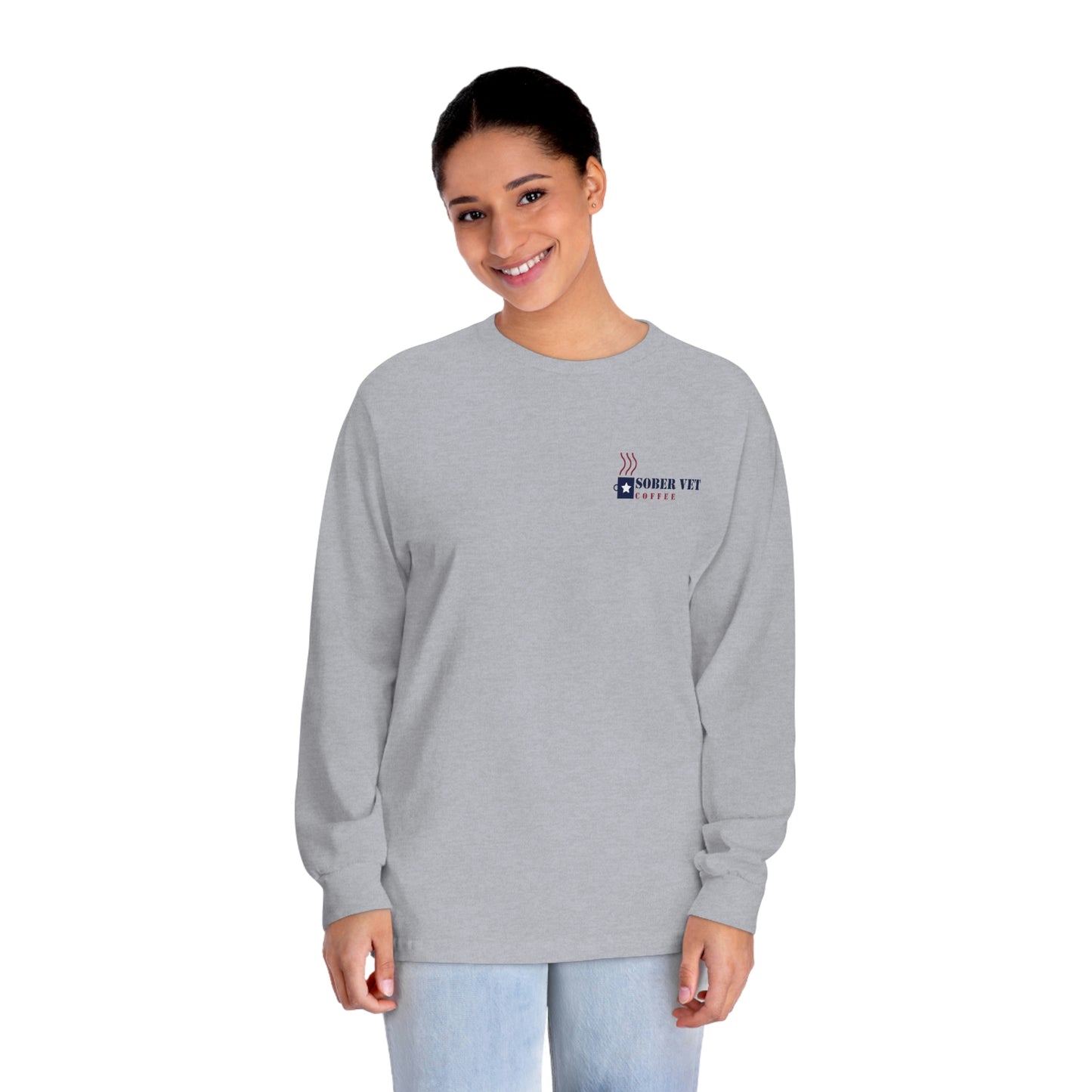 Sober Vet Coffee Long Sleeve T-Shirt