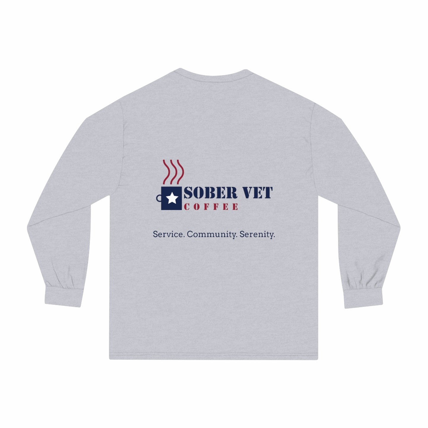 Sober Vet Coffee Long Sleeve T-Shirt