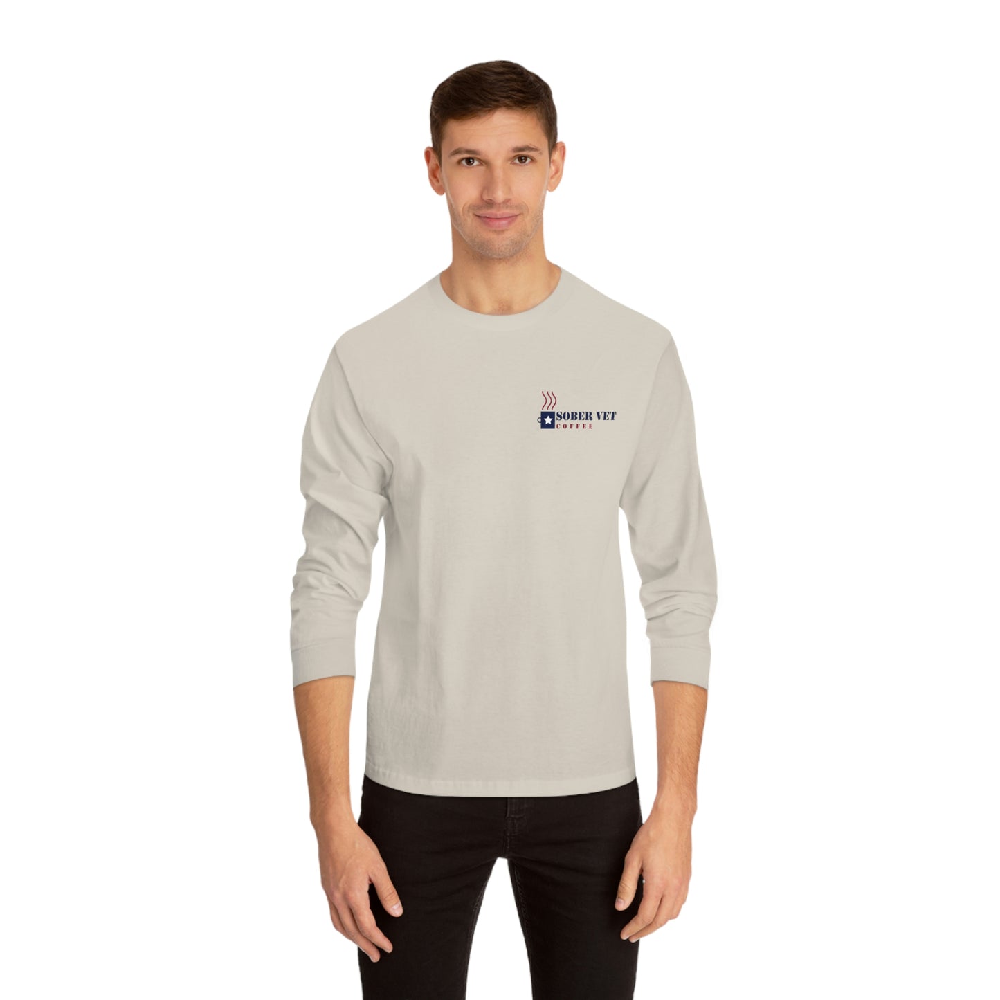 Sober Vet Coffee Long Sleeve T-Shirt