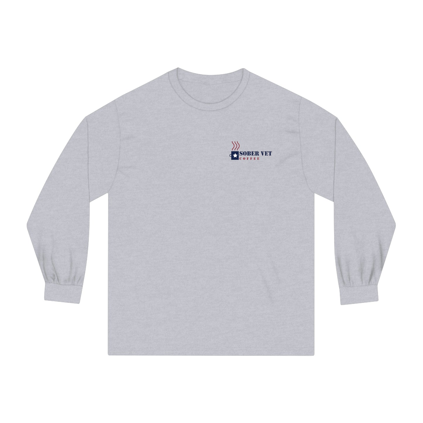 Sober Vet Coffee Long Sleeve T-Shirt