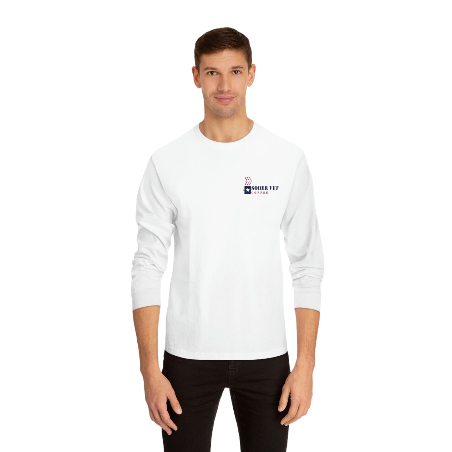 Sober Vet Coffee Long Sleeve T-Shirt