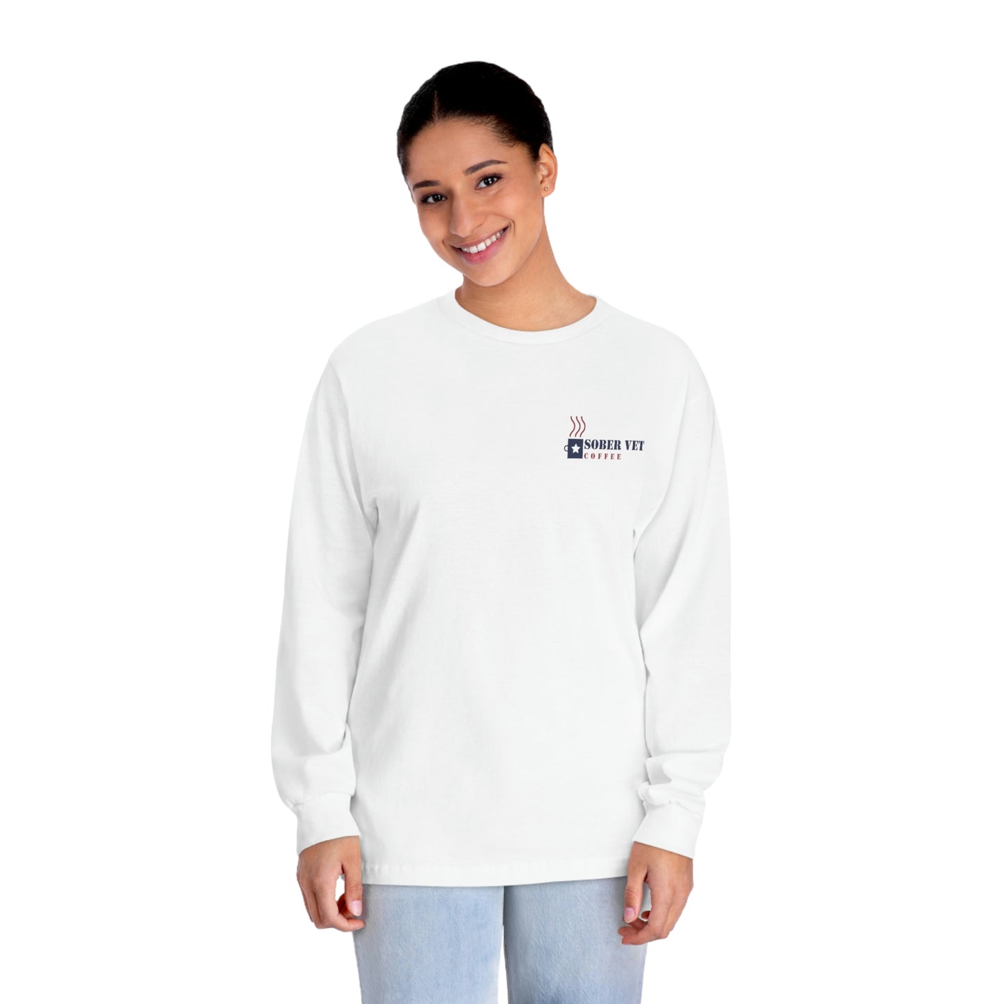 Sober Vet Coffee Long Sleeve T-Shirt