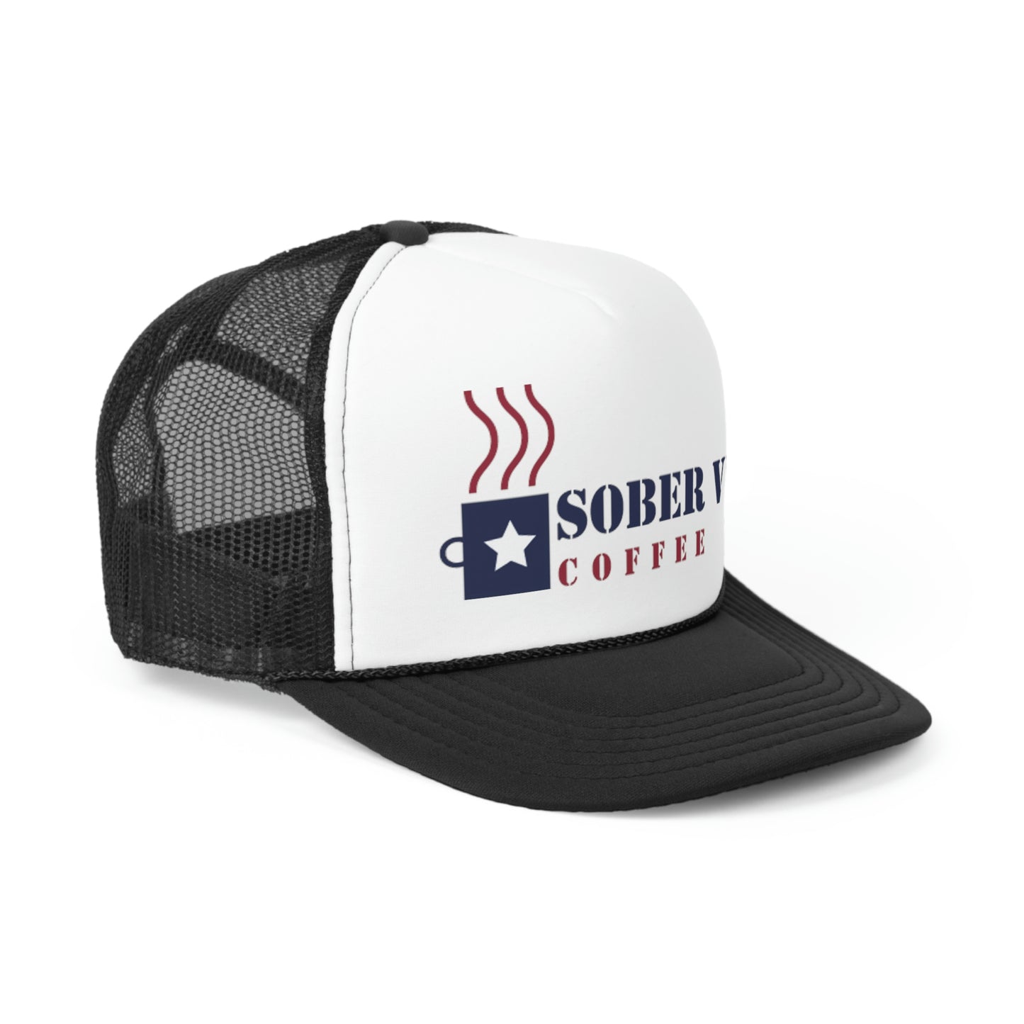 Sober Vet Coffee Trucker Hat